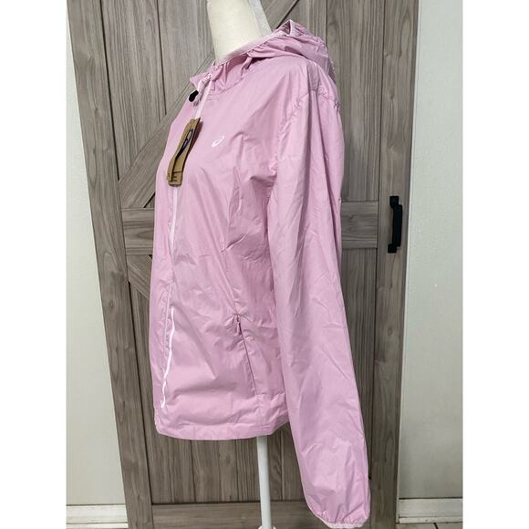 NWT ASICS Women’s packable jacket, size medium - Picture 4 of 6